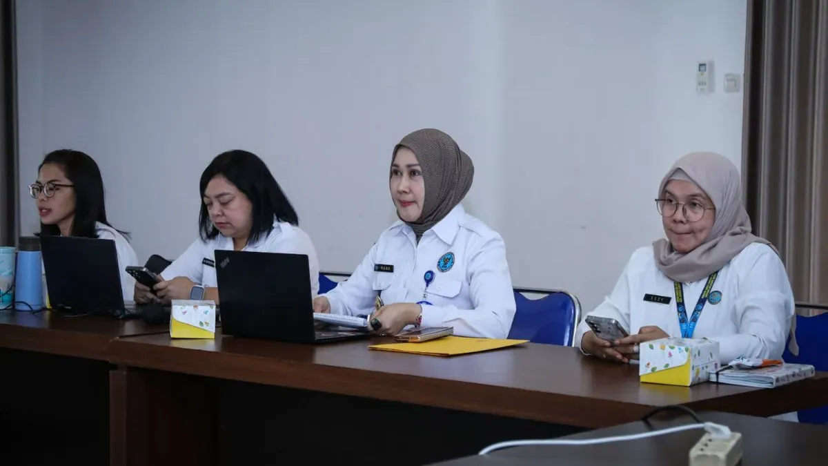 Seminar hasil pengukuran IKM Semester II Tahun 2025, di Ruang Rapat Unit K9, Lido, Jawa Barat, Rabu, 10 Desember 2025. (Sumber: Dok. BNN)