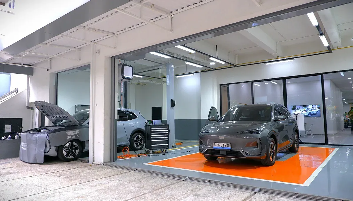 Dealer Geely di Alam Sutera. (Sumber: Dok. Geely)