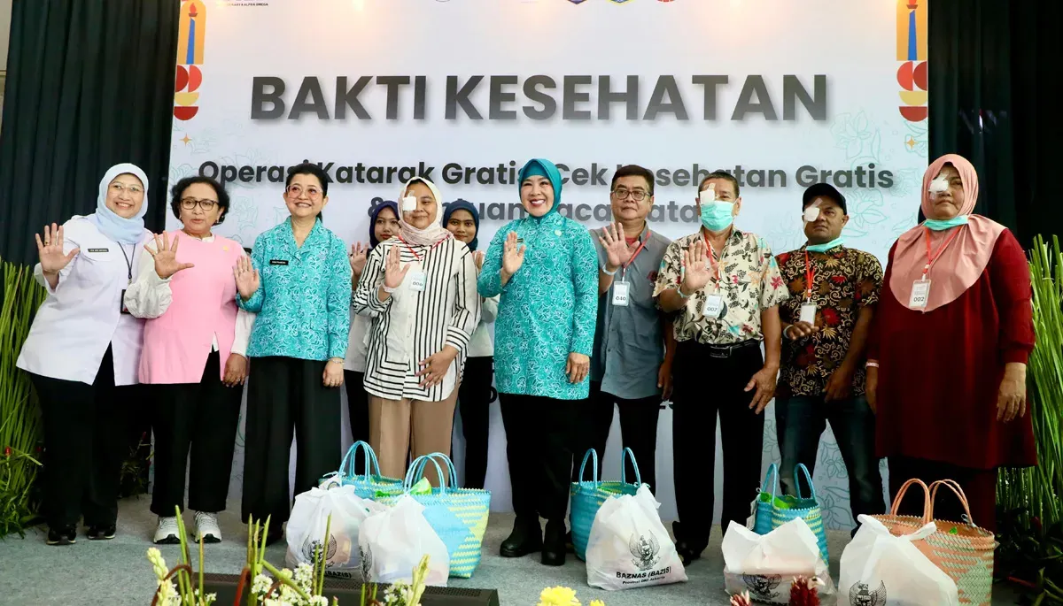 TP PKK Pusat menggelar Bakti Kesehatan di RSKD Duren Sawit, Jakarta, Rabu, 10 Desember 2025. (Sumber: Puspen Kemendagri)