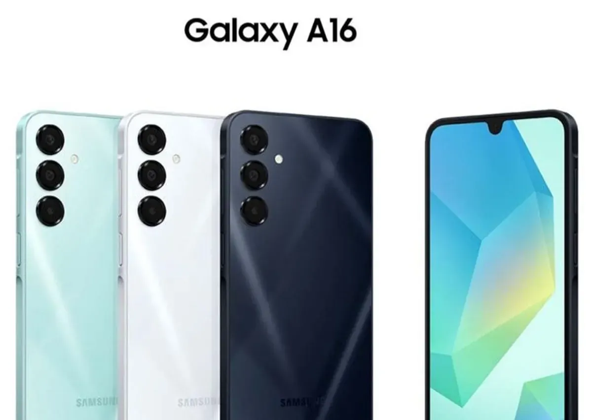 Samsung Galaxy A16 5G, ponsel mid-range dengan layar Super AMOLED 6,7 inci yang menjadi Android terlaris dunia 2025. (Sumber: Dok/Samsung)