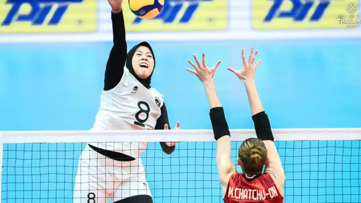 Link live streaming voli SEA Games 2025 perebutan medali perunggu Indonesia vs Filipina. (Sumber: Instagram/@volinewsid)