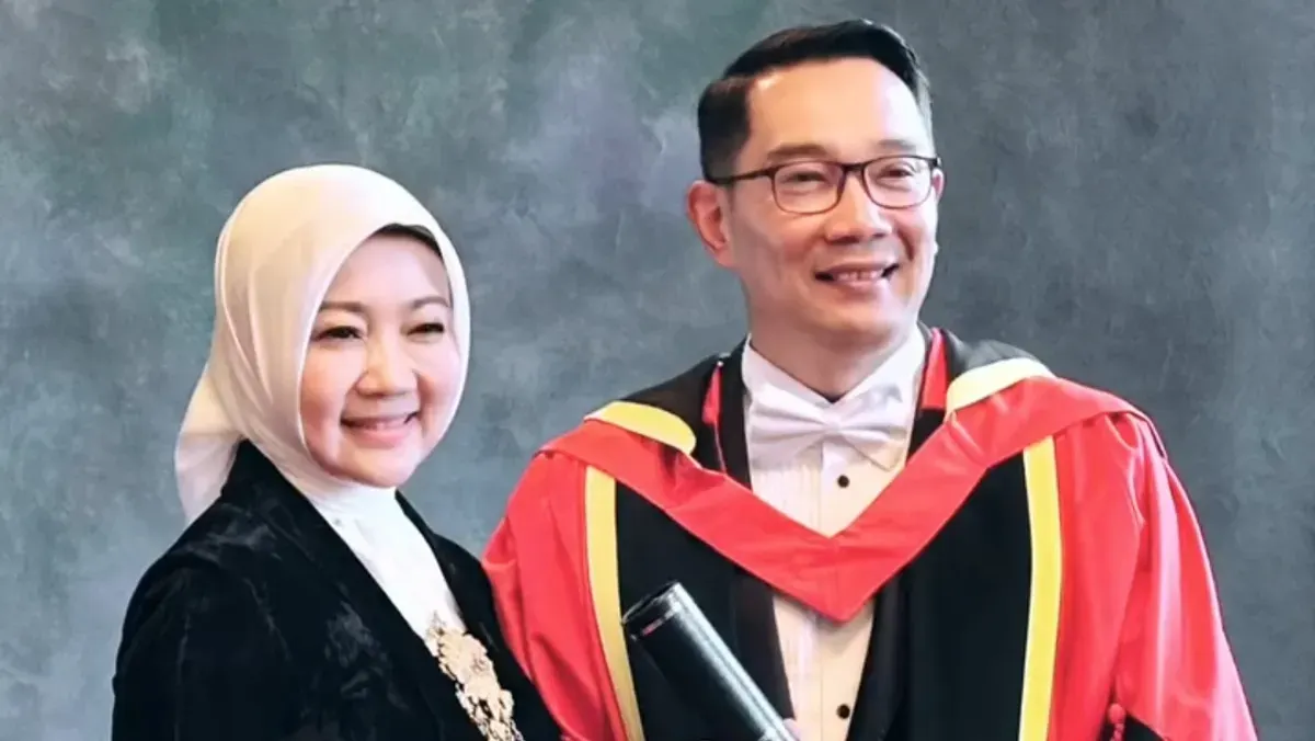 Atalia Praratya gugat cerai Ridwan Kamil ke PA Bandung. (Sumber: Instagram/@ridwankamil)