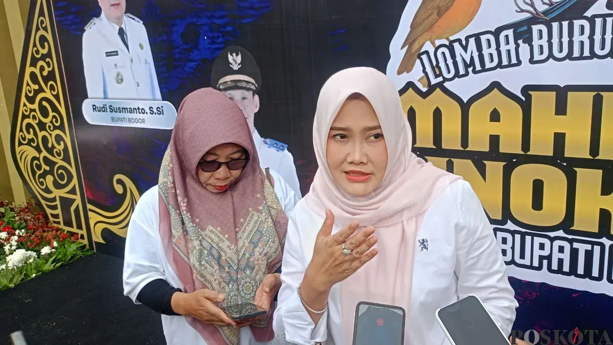 Kadisbudpar Kabupaten Bogor, Ria Marlisa menargetkan 15 juta wisatawan saat libur Nataru. (Sumber: Poskota/Giffar Rivana)