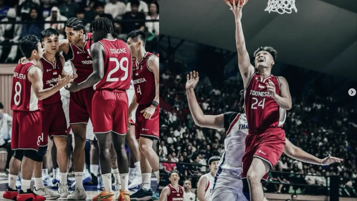 Pemain Timnas Basket Putra Indonesia (Sumber: Instagram/@perbasi.ina)