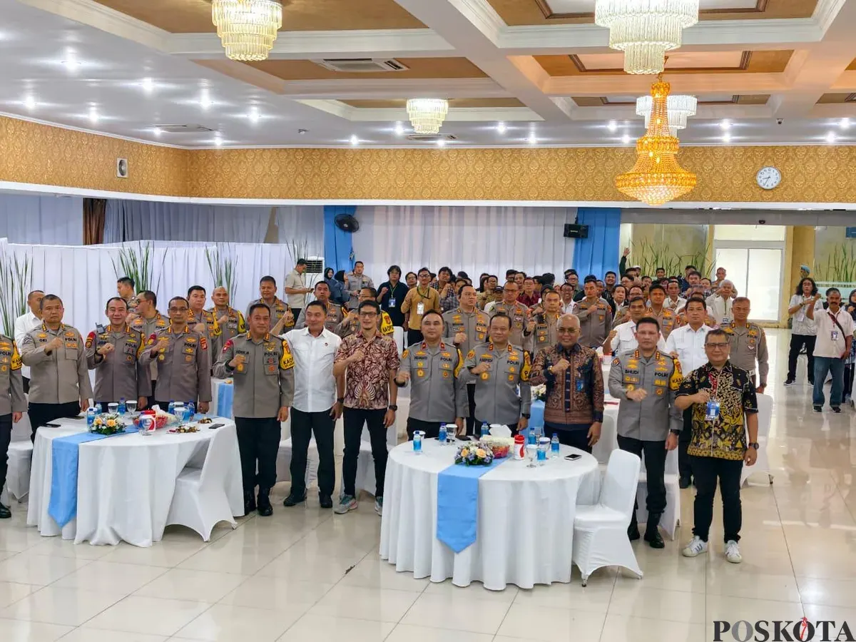 Gandeng PWI, Polda Metro Jaya dan FWP gelar Uji Kompetensi Wartawan (UKW), Senin, 15 Desember 2025. (Sumber: Poskota | Foto: Ali Mansur)