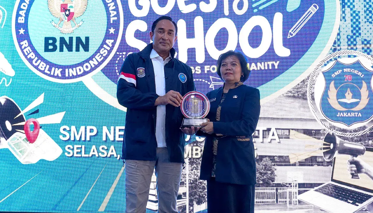 Kepala BNN RI, Suyudi Ario Seto (kiri). (Sumber: Dok. BNN RI)