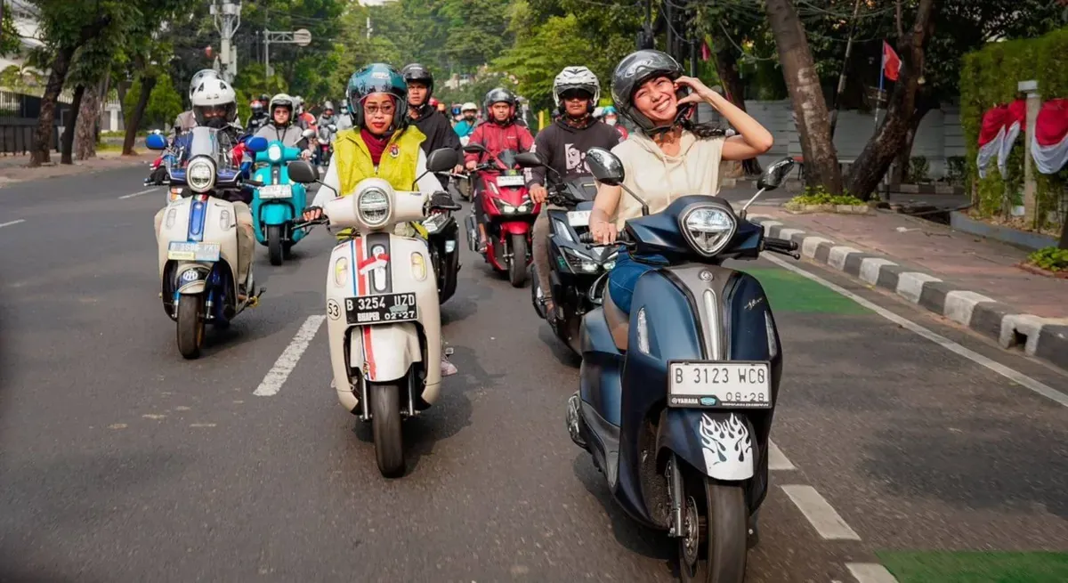 Ilusrasi touring Classy Yamaha. (Sumber: Yamaha)