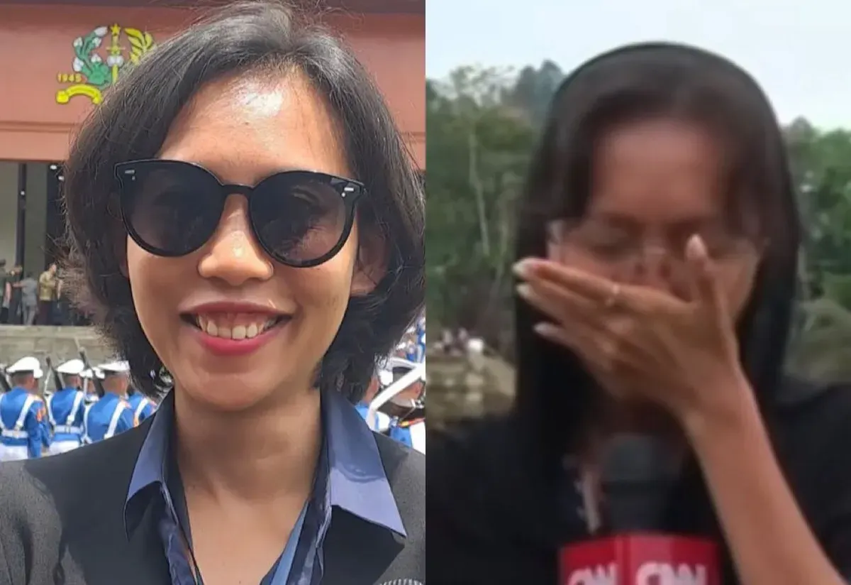 Jurnalis sekaligus produser lapangan (field producer) di CNN Indonesia TV, Irine Wardhanie. (Sumber: Instagram/@irinewardhanie)