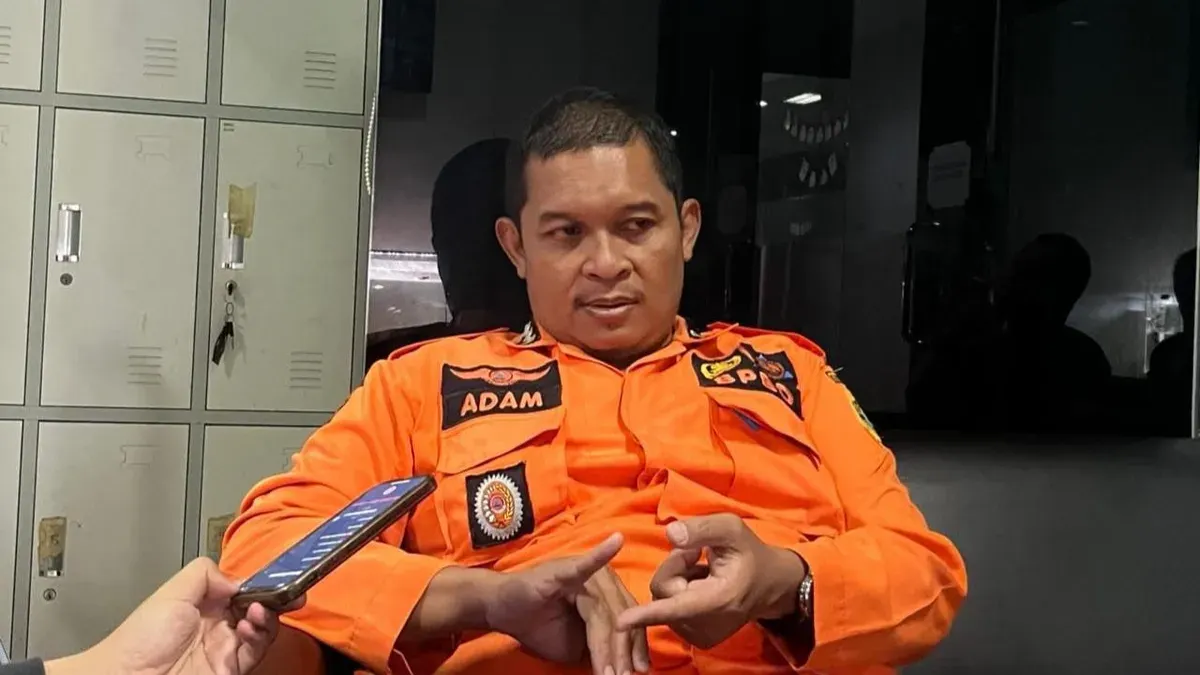 Kabid Kedaruratan dan Bencana BPBD Kabupaten Bogor, Adam Hamdani saat memberikan keterangan pers di Cibinong. (Sumber: Istimewa)