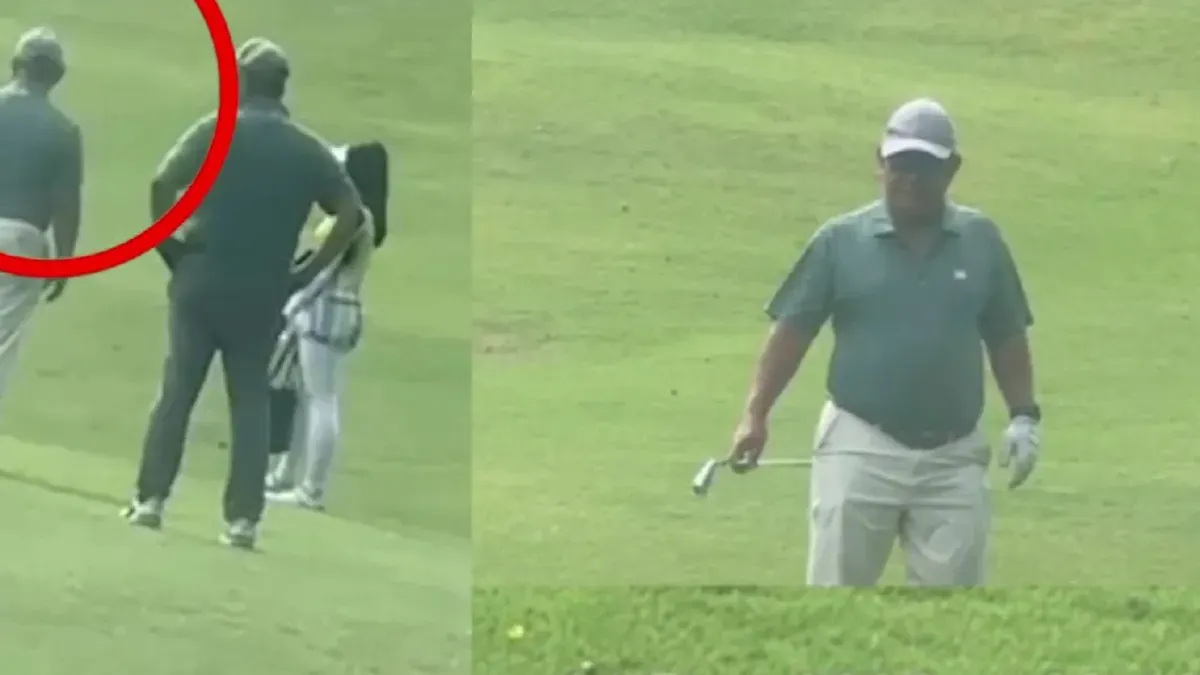 Kepala Badan Gizi Nasional Dadan Hindayana terkait video viral dirinya bermain golf yang disebut-sebut dilakukan di tengah bencana Sumatera. (Sumber: Instagram)