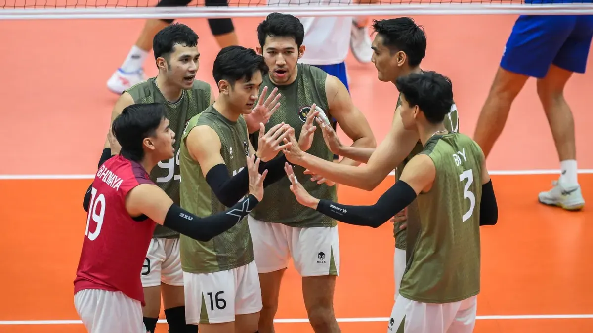 Link live streaming final Voli SEA Games 2025 Indonesia vs Thailand (Sumber: X/@dly_volleyball)