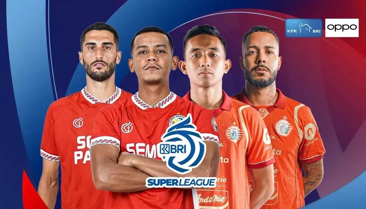 Jadwal live streaming Semen Padang vs Persija Jakarta di pekan ke-15 BRI Super League 2025/2026 (Sumber: Vidio.com)