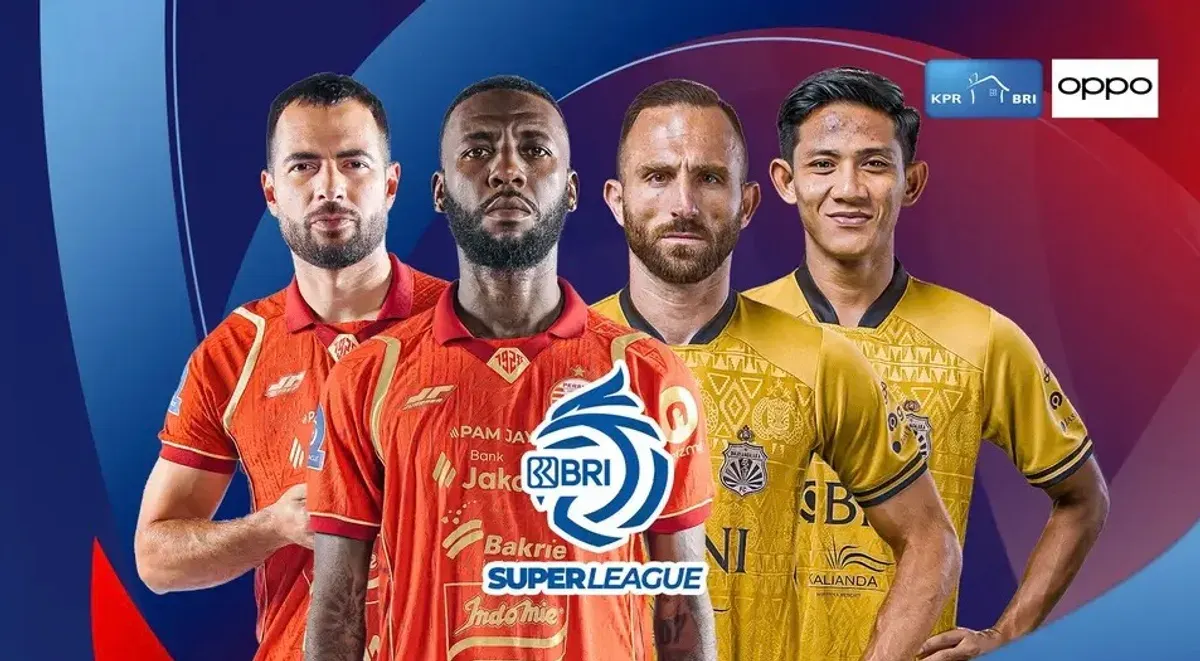Pertandingan Persija Jakarta vs Bhayangkara FC di BRI Super League 2025/2026, Tonton live streamingnya di sini sekarang juga! (Sumber: Vidio.com)