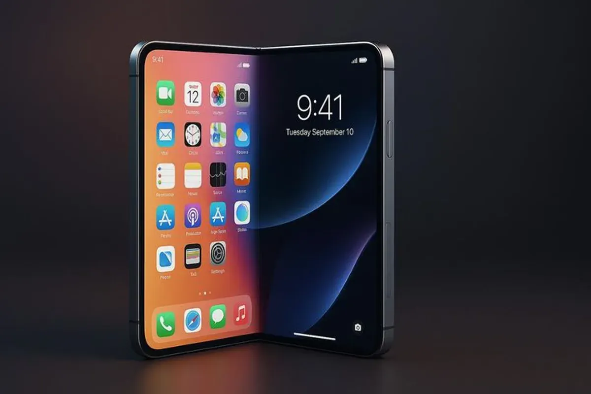 Bocoran Desain iPhone Fold Kian Jelas, Layar Diklaim Tanpa Lipatan dan Harga Tembus Rp 40 Juta (Sumber: Pinterest)