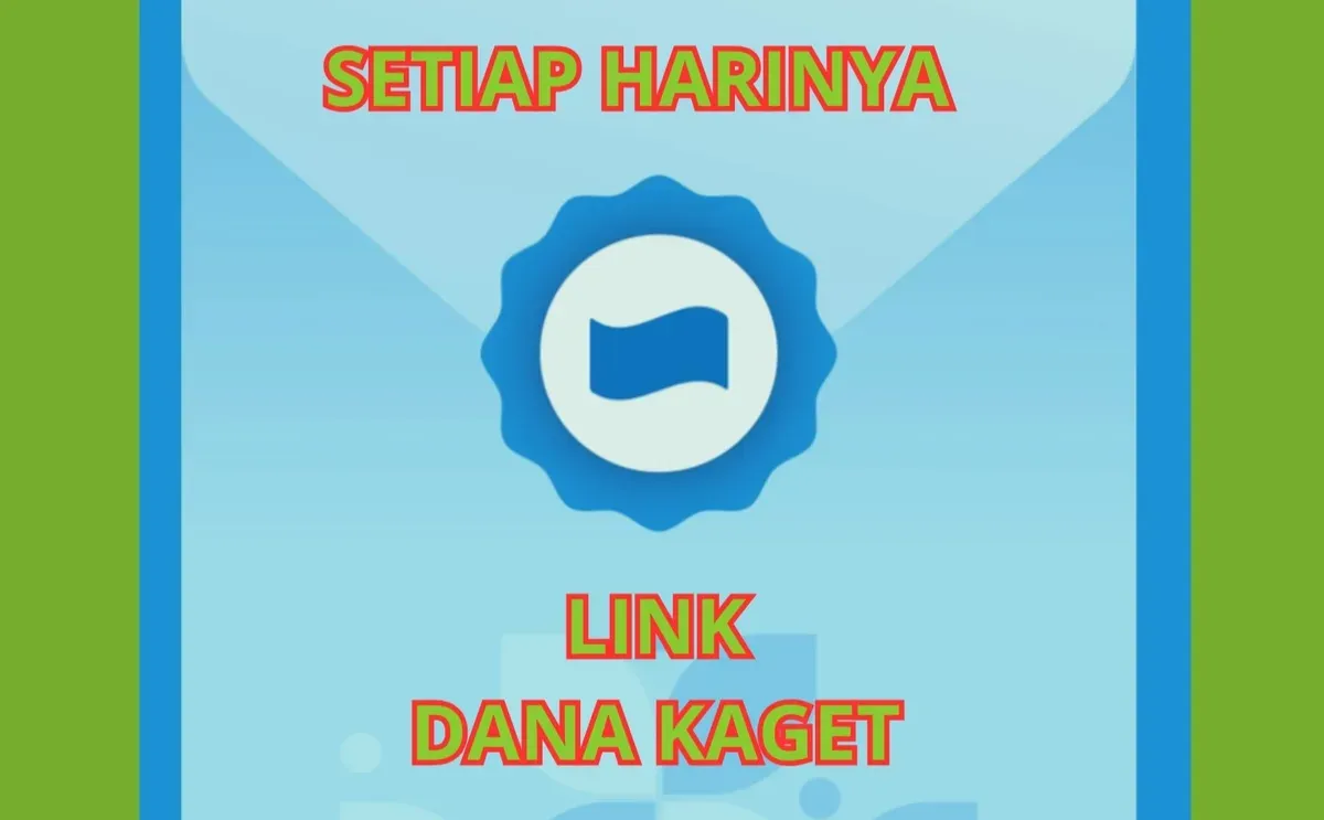 Klaim link dana kaget aktif melalui aplikasi DANA dapatkan saldo gratis. (Canva)