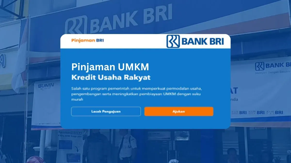 Cek info pencairan pinjaman UMKM KUR BRI 2025. (Sumber: Poskota/Faiz)