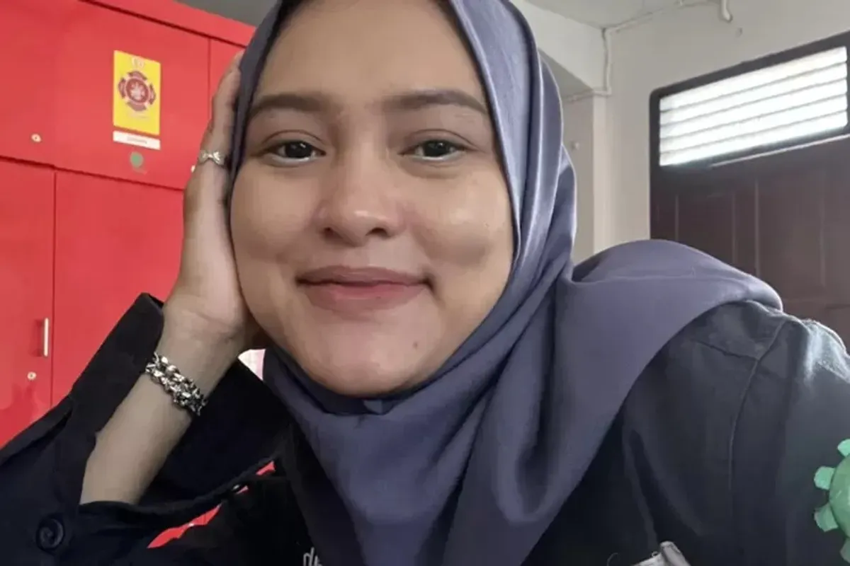 Dwi Citra Weni alias Wenny Myzon yang tengah viral di TikTok. (Sumber: Facebook/ Ghina Myzon Wenny)