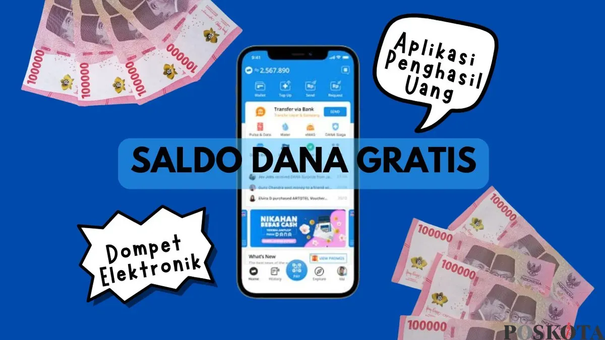 Cara mudah dapat saldo DANA gratis hanya dengan bermain game. Simak cara kerjanya dari aplikasi penghasil uang tanpa harus undang teman. (Sumber: Poskota/Neni Nuraeni/DANA)