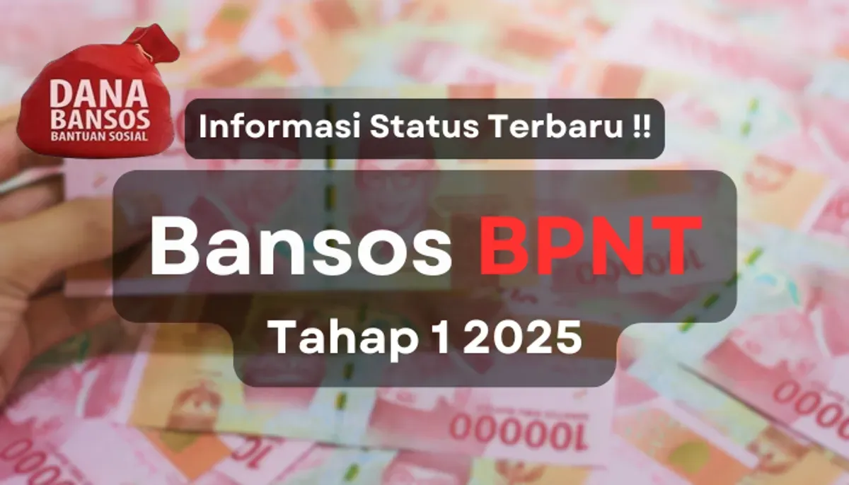 Informasi dan status terbaru penyaluran bansos BPNT tahap 1 2025, saldo dana bantuan akan segera dicairkan. (Sumber: Poskota/Aldi Harlanda Irawan)