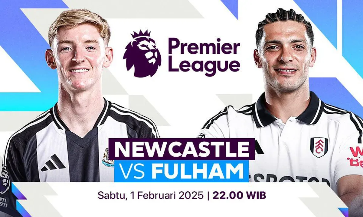 Link live streaming Newcastle United vs Fulham di pekan 24 Premier League 2024-25. (Sumber: Vidio)