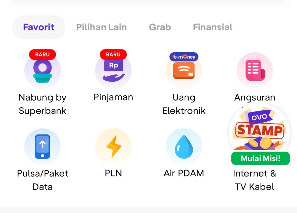 Cara Top Up Saldo Flazz BCA di Aplikasi OVO (Sumber: Poskota/Muhammad Ibrahim)