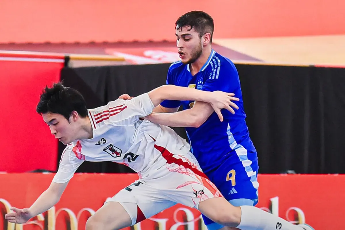 Hasil pertandingan turnamen futsal 4 Nations World Series 2025, Argentina vs Jepang, tim Tango memastikan tampil sebagai juara. (Sumber: Instagram @aseanfutsal)