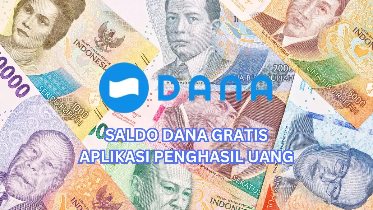 Aplikasi penghasil uang saldo DANA. (Sumber: Canva)