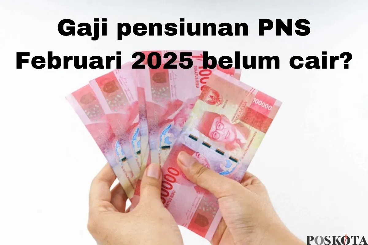 Penyebab gaji pensiunan PNS belum cair bulan ini. (Sumber: Poskota/Arip Apandi)