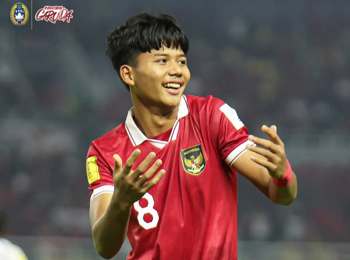 Wonderkid Indonesia Arkhan Kaka masuk dalam Radar transfer klub Denmark Nordsjaelland. (Sumber: X/ Timnas Indonesia)