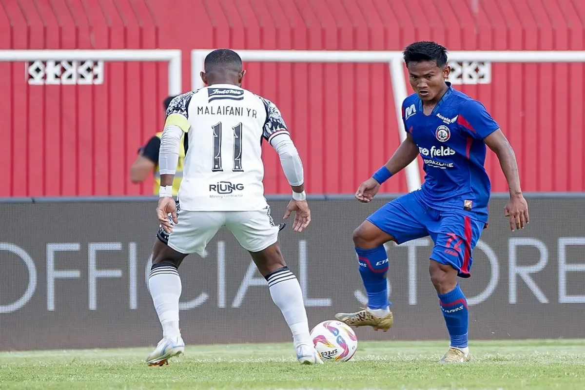Hasil Arema FC vs Bali United di pekan 21 Liga 1 2024-24. (Foto: Instagram/@aremafcofficial)