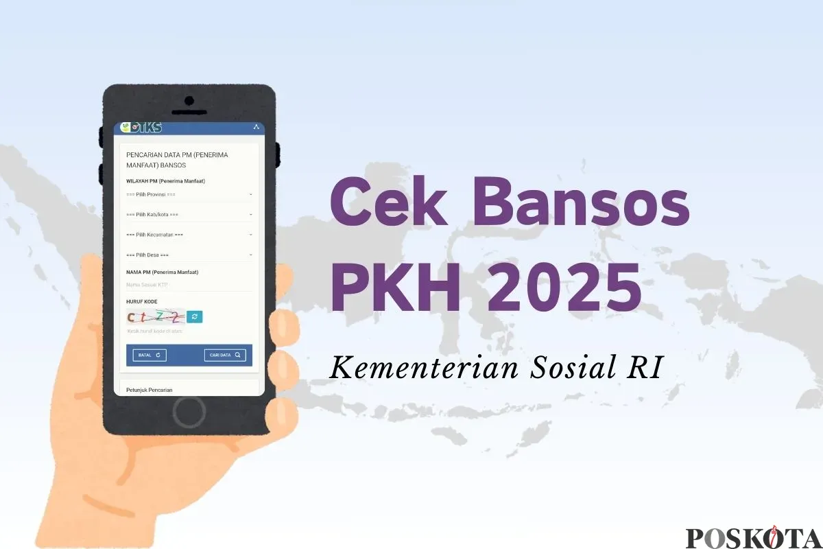 Informasi pengecekan saldo dana bansos PKH 2025. Gunakan NIK KTP Anda. (Sumber: Poskota/Della Amelia)