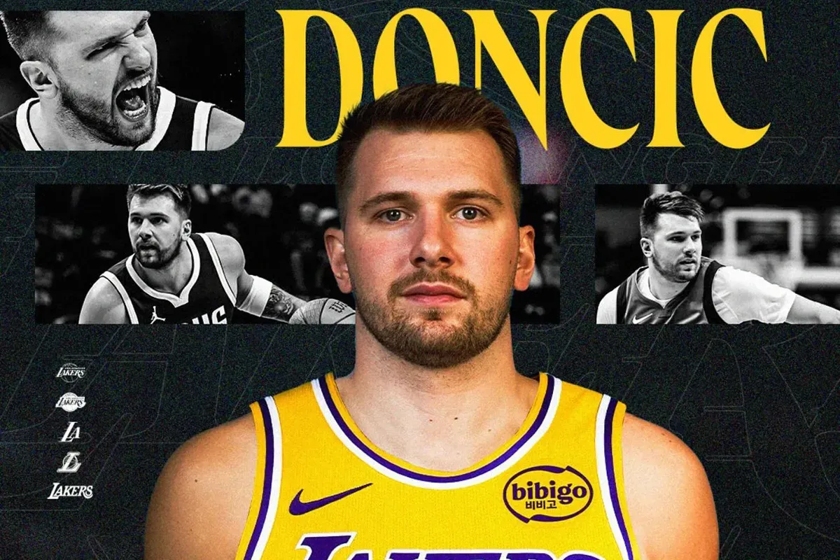 Luka Doncic resmi gabung LA Lakers. (Sumber: Instagram @lakers)