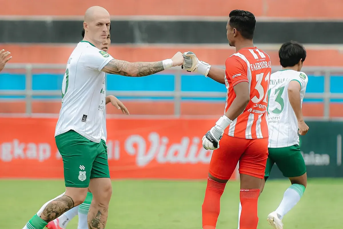 PSMS Medan selangkah lagi bertahan di Liga 2 musim depan. (Sumber: Instagram @official_psmsmedan)