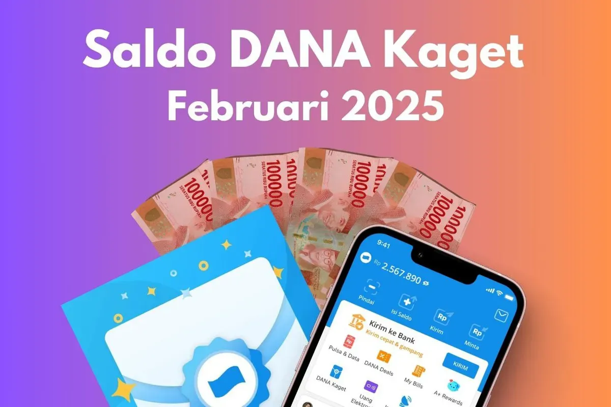 Saldo DANA Kaget Rp250.000 hari ini Senin, 3 Februari 2025. (Sumber: Poskota/Audie Salsabila)