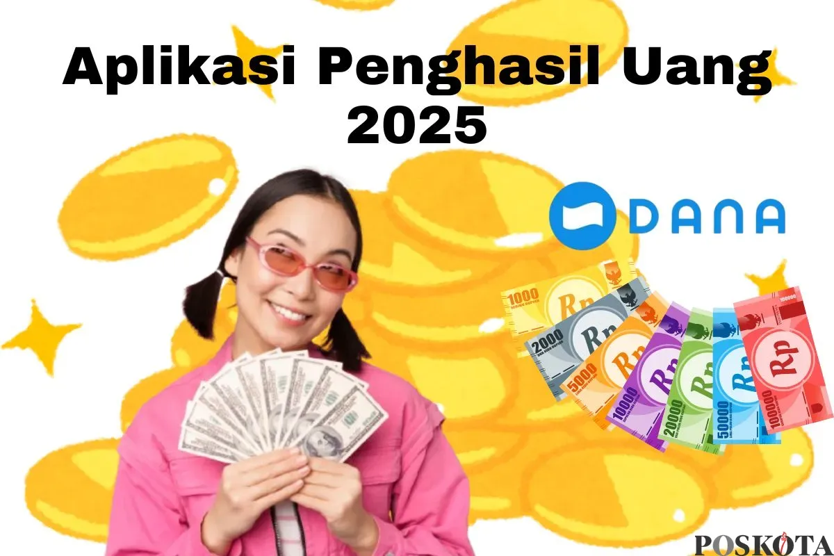 Aplikasi terbaru penghasil uang yang terbukti membayar saldo DANA. (Sumber: Poskota/Arip Apandi)