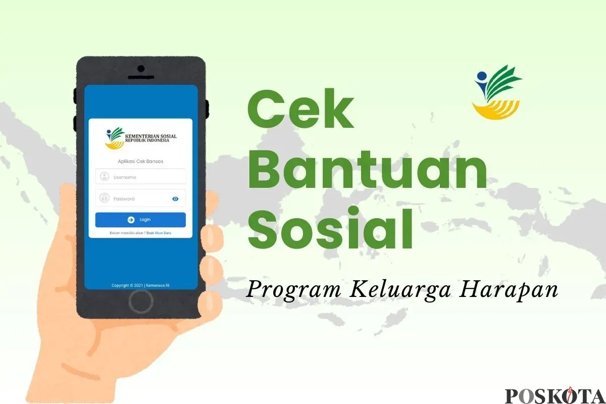 Informasi pengecekan bansos PKH 2025. (Sumber: Poskota/Della Amelia)