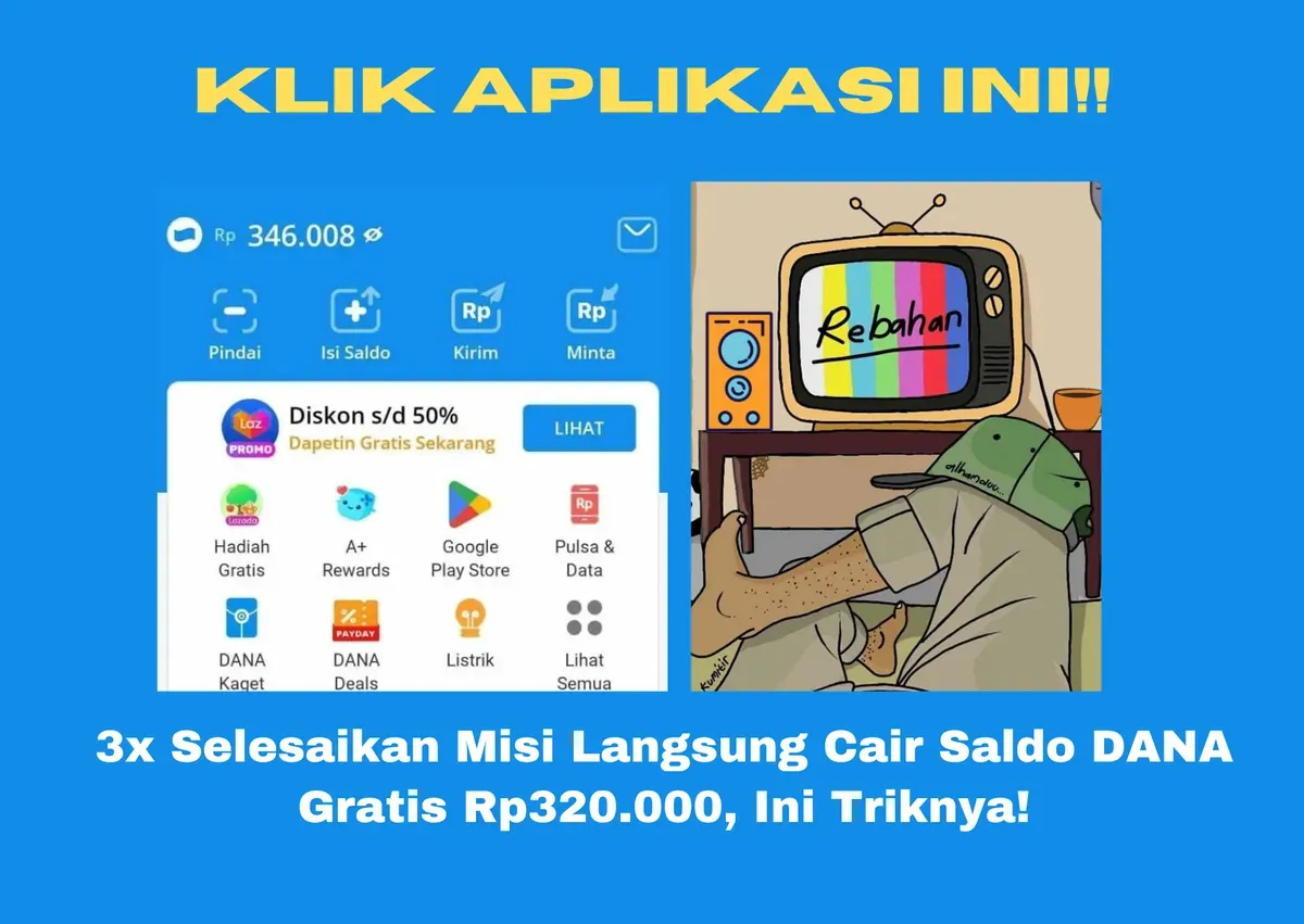 Aplikasi penghasil uang saldo DANA gratis terlegit 2025! (Sumber: Poskota/Yusuf Sidiq)