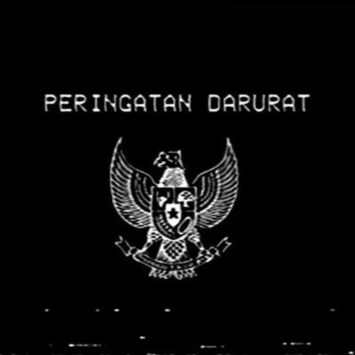 Simbol Garuda Hitam viral di media sosial, mencerminkan kegelisahan masyarakat terhadap berbagai kebijakan pemerintah. #IndonesiaGelap #PeringatanDarurat (Sumber: X/@vrnitt)