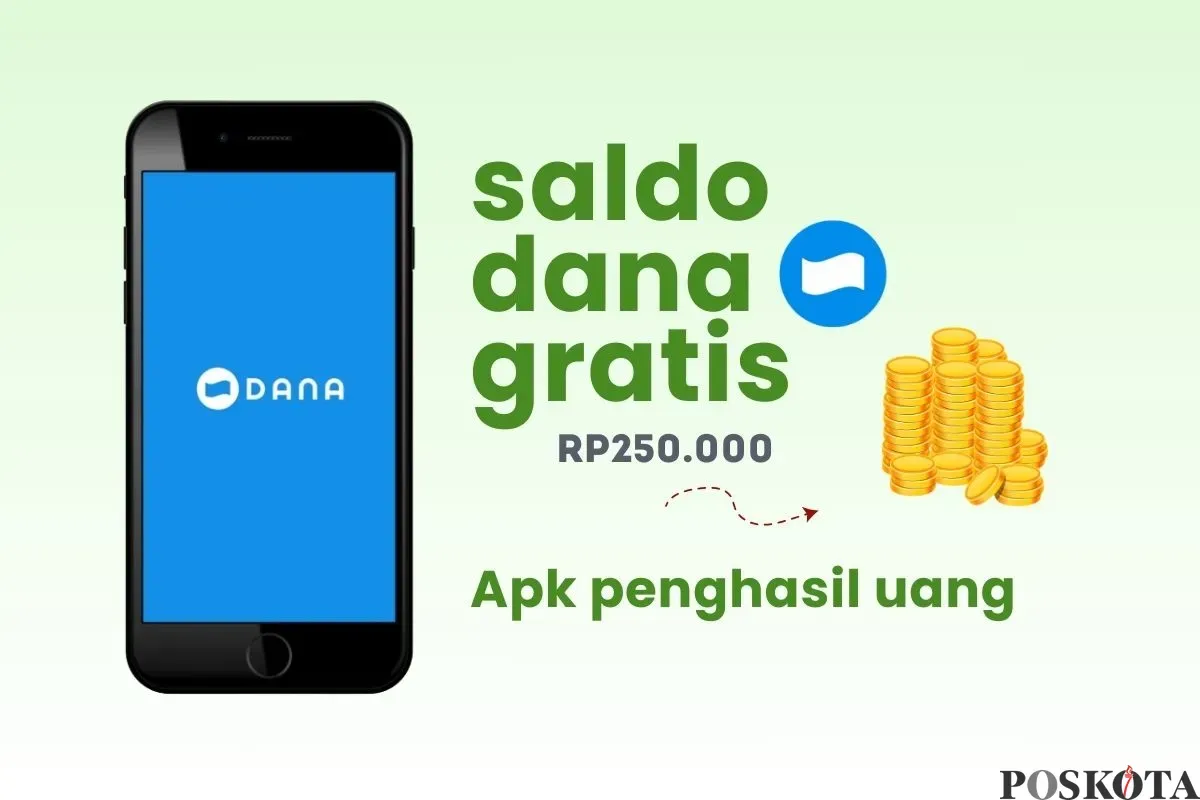 Mainkan aplikasi penghasil uang dan klaim saldo DANA gratis Rp250.000. (Sumber: Poskota/Della Amelia)