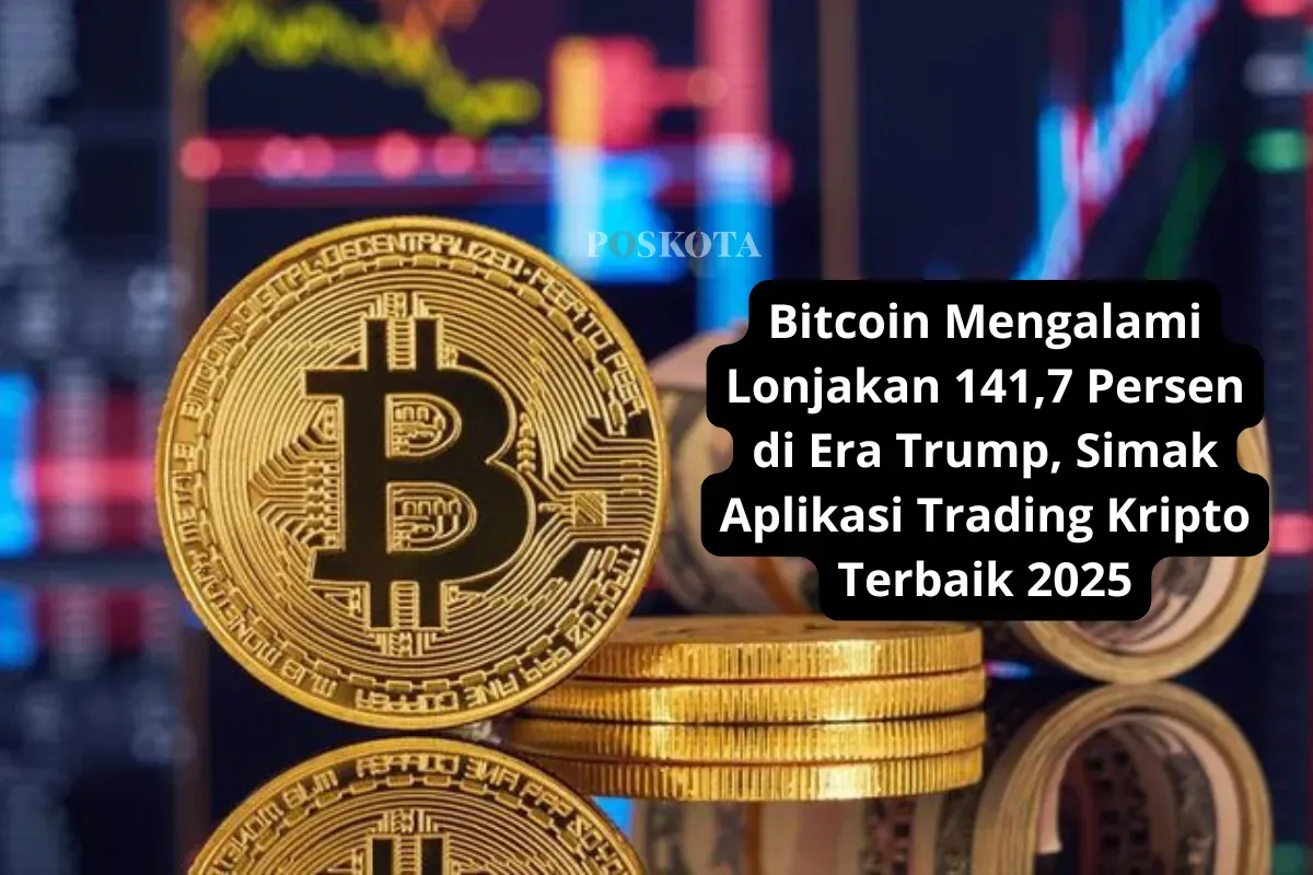 Bitcoin mencetak rekor harga tertinggi baru setelah pelantikan Trump. (Sumber: Poskota/Yusuf Sidiq)