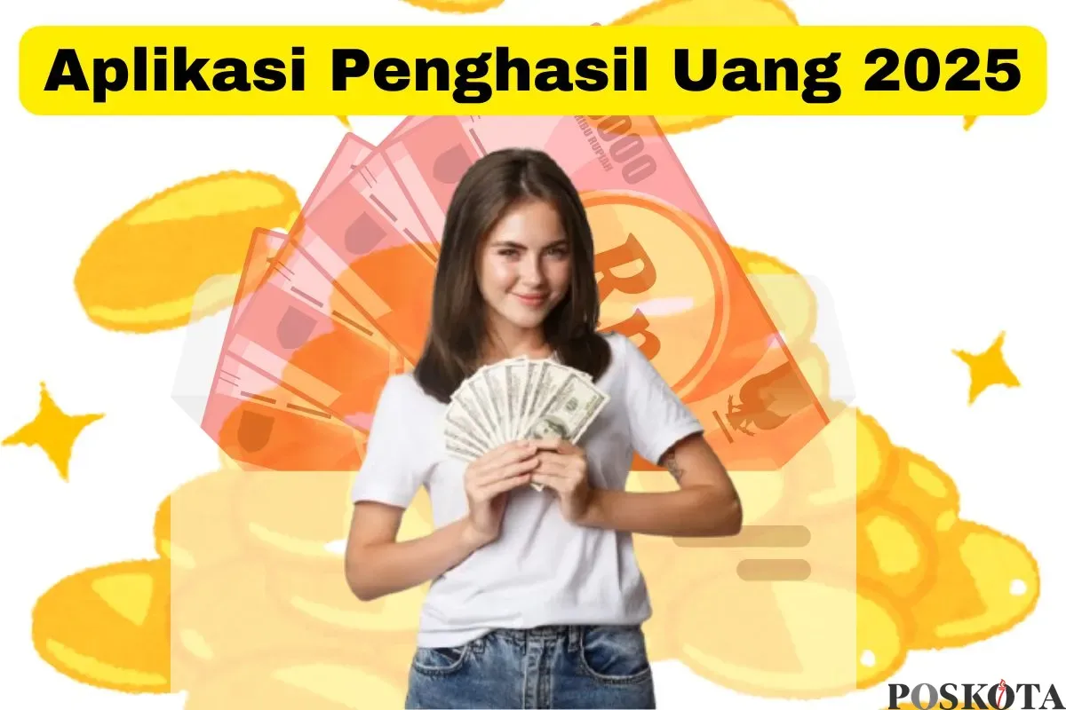 Raih uang gratis dari aplikasi penghasil uang.(Sumber: Poskota/Arip Apandi)