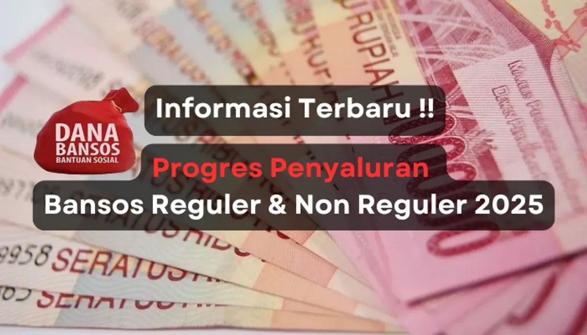 Update status terbaru penyaluran bansos reguler dan non reguler 2025 tambahan yang akan segera dicairkan. (Sumber: Poskota/Aldi Harlanda Irawan)