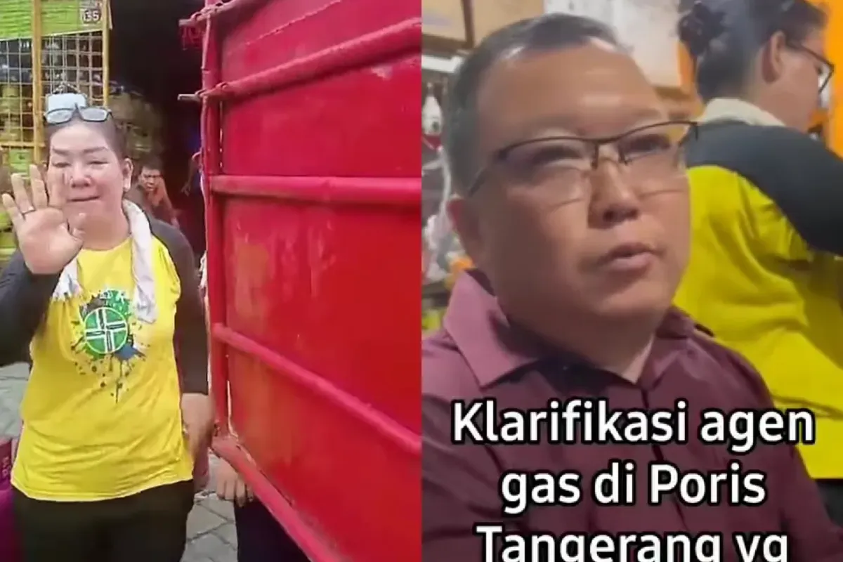 Pemilik pangkalan gas LPG 3 Kg klarifikasi seusai dituding menimbun gas. (Sumber: Tangkap Layar Instagram/@babegokilz)