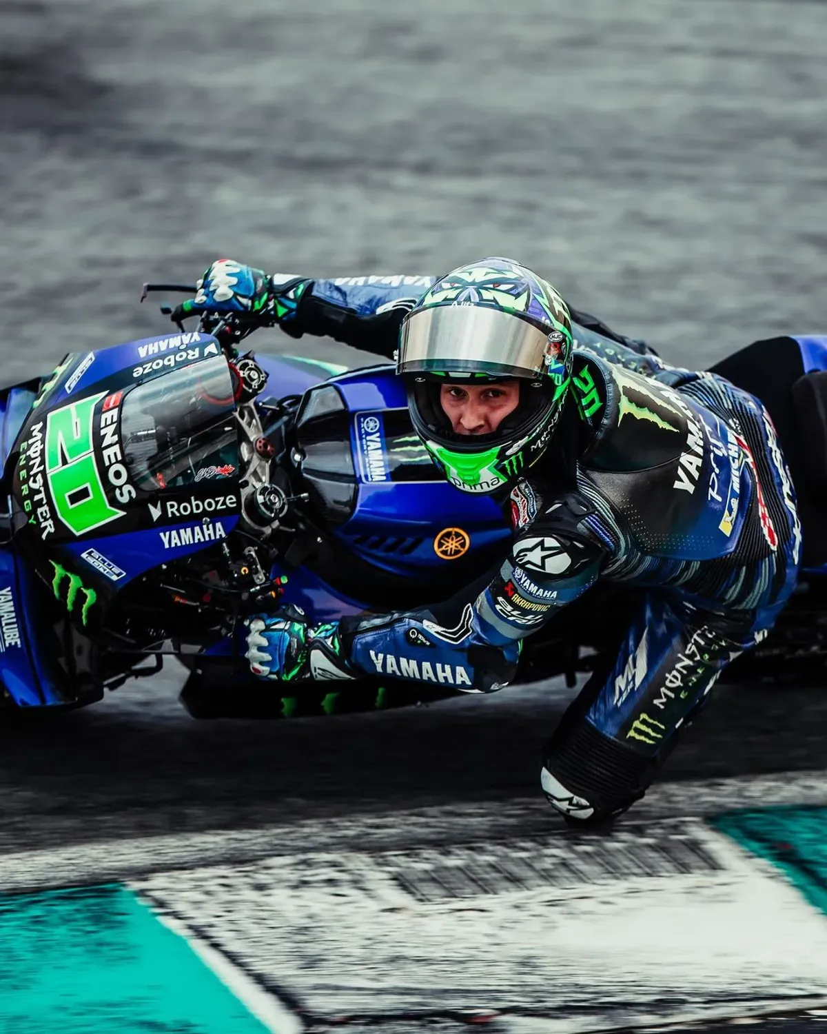 Pembalap Yamaha Fabio Quartararo menunjukkan performa impresif dalam tes MotoGP Sepang 2025 (Sumber: IG: @fabioquartararo20)