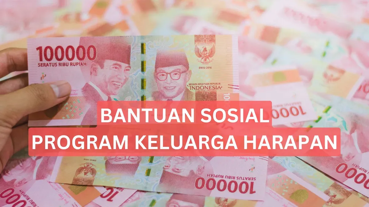 Bansos PKH yang disalurkan kepada KPM. (Sumber: Canva)