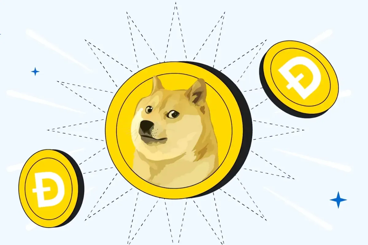 Ilustrasi mata uang kripto Dogecoin (DOGE). (Sumber: Bitpanda)