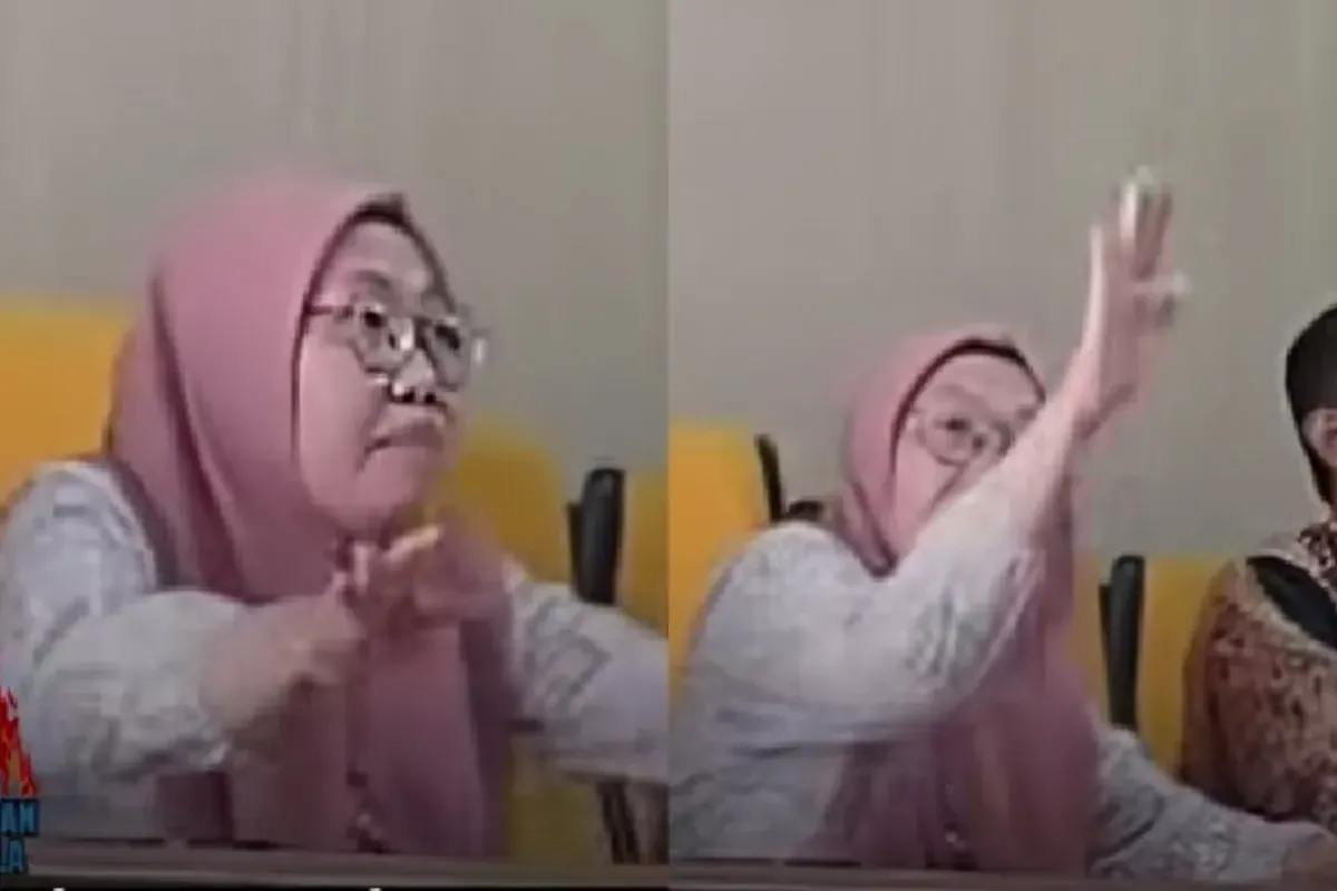 Momen seorang guru gebrak meja saat siswa protes soal SNBP. (Sumber: Tangkap Layar TikTok/@lamongan_menyala)