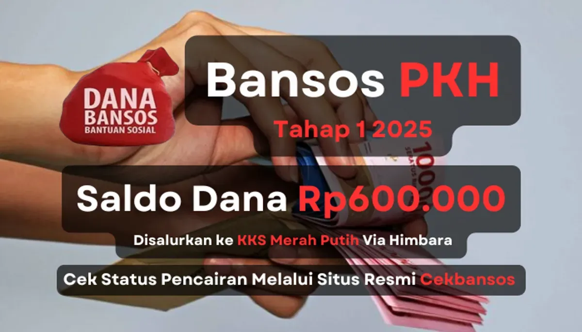 Bansos PKH tahap 1 2025 telah dalam proses pencairan, berikut ini informasi update status penyaluran terbarunya. (Sumber: Poskota/Aldi Harlanda Irawan)