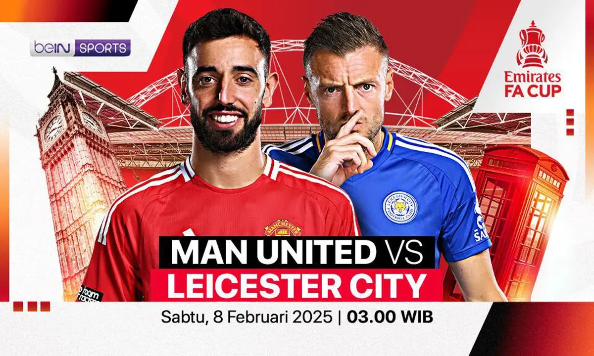 Link live streaming Manchester United vs Leicester City. (Sumber: Vidio)