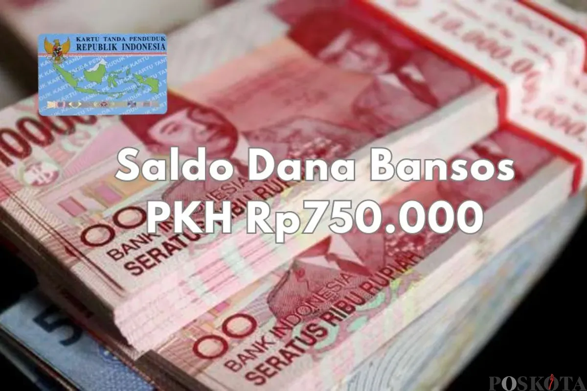 NIK e-KTP kamu berhasil terima saldo dana Rp750.000 dari subsidi bansos PKH tahap satu 2025 segera cair via rekening KKS. (Sumber: Poskota/Syania Nurul Lita Baikuni)